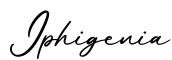 单词Iphigenia书写