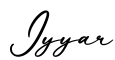 单词Iyyar书写