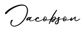 单词Jacobson书写