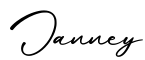 单词Janney书写