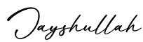 单词Jayshullah书写