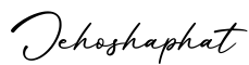 单词Jehoshaphat书写