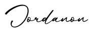 单词Jordanon书写