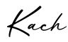 单词Kach书写