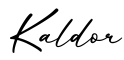 单词Kaldor书写
