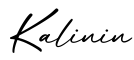 单词Kalinin书写