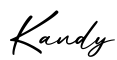 单词Kandy书写