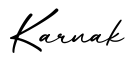 单词Karnak书写