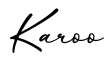 单词Karoo书写