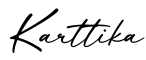 单词Karttika书写