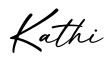 单词Kathi书写