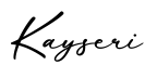 单词Kayseri书写