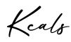 单词Kcals书写