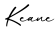 单词Keane书写