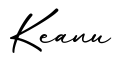 单词Keanu书写