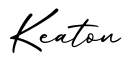 单词Keaton书写