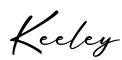 单词Keeley书写