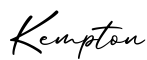 单词Kempton书写