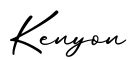 单词Kenyon书写