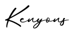 单词Kenyons书写