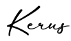 单词Kerus书写