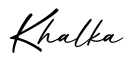 单词Khalka书写