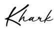 单词Khark书写