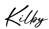 单词Kilby书写
