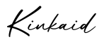 单词Kinkaid书写