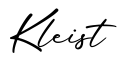 单词Kleist书写