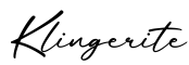 单词Klingerite书写