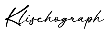 单词Klischograph书写