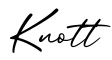 单词Knott书写