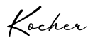 单词Kocher书写