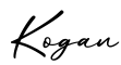 单词Kogan书写