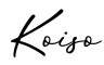 单词Koiso书写