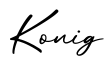 单词Konig书写
