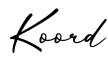 单词Koord书写