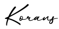 单词Korans书写