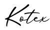 单词Kotex书写