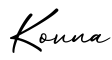 单词Kovna书写