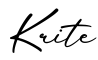 单词Krite书写