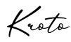 单词Kroto书写