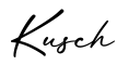 单词Kusch书写