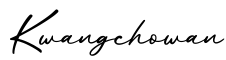单词Kwangchowan书写