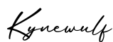 单词Kynewulf书写