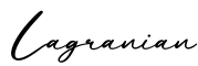 单词Lagranian书写