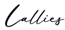 单词Lallies书写