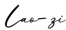 单词Lao-zi书写