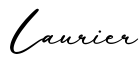 单词Laurier书写